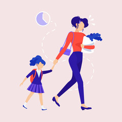 Troubles, everyday women.