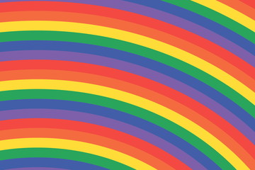 Colorful Curved pastel lines