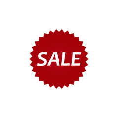 Sale banner template design, price tag icon. discount stickers with percentage