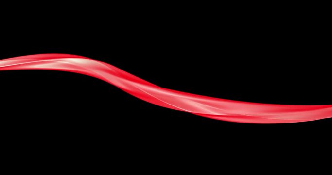 Moving White, Blue, Red Lines With Luma Matte