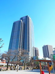 Obraz premium Okolica Ebisu Garden Place