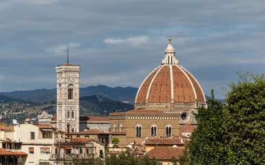 Obraz premium View of Florence from Boboli Gardens