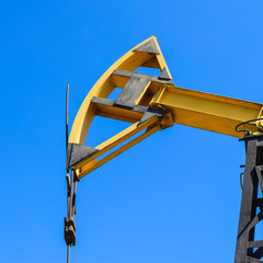 Pumping unit as the oil pump installed on a well