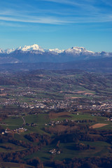 View on the french alps