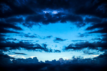 Obraz premium Evening Sky Background
