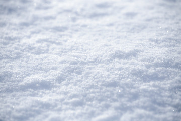 Obraz premium Background of sparkling fresh snow texture