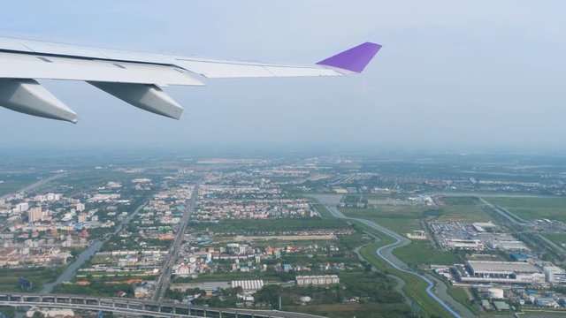 Departure from Bangkok