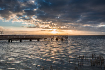Fototapeta premium bodden bei wieck