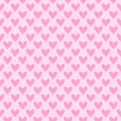 Hand drawn background with colored hearts. Seamless grungy wallpaper on surface. Abstract texture with love signs. Lovely pattern. Print for banner, flyer or poster. Colorful illustration