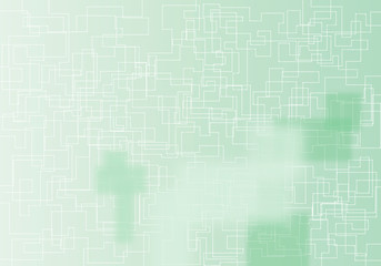 Abstract tech geometric bright banners