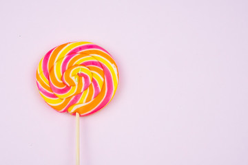 colored lollipop 