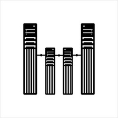 Computer Server Icon, Design