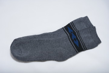  male socks isolated on a white background