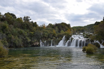 National park Krka in Croatia