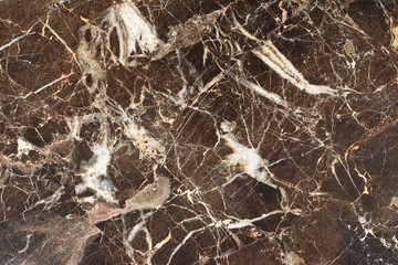 white patterned natural structure of dark brown marble texture. Abstract background.