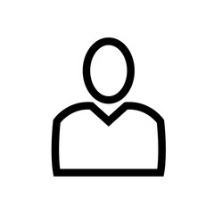 Business User Icon. Male user