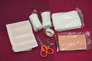 medical kit, content
