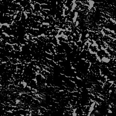 Dark expressive abstract roughly scratced seamless pattern. Black randomly cracked and stained grunge background.Old damaged texture.Textile, fabric, package, poster, print, wrapping, wallpaper design