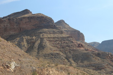 Somewhere between Las Vegas and California