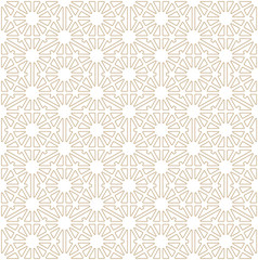 Seamless pattern based on Japanese ornament Kumiko