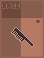Comb Minimal Design Creative