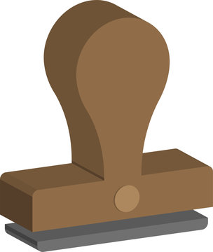 recommend clip art: Rubber Stamp Icon