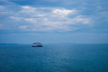 landscape,sea and island view from Trat,Thailand,Thai bay