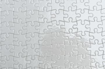 bright white puzzle elements