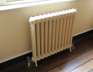 A Vintage Heavy Duty Central Heating Water Radiator.