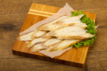 Eel sashimi
