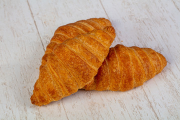 Delicious french croissant
