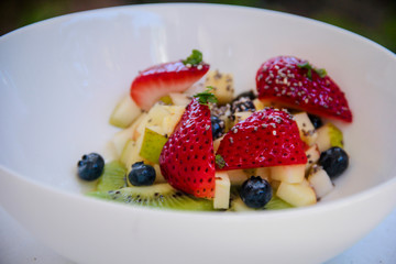 Fruit salad bowl 