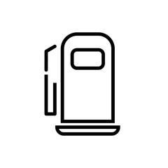 Fuel Icon Vector. Simple flat symbol.