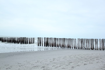 Endless path into the sea