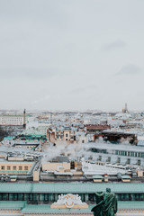 Vue a&eacute;rienne de Saint Petersbourg 