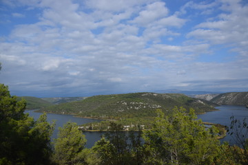 Naklejka premium National park Krka in Croatia