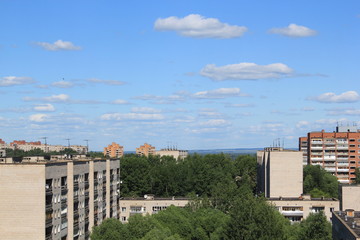 view of the city