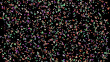 Abstract background pattern with plant matter.