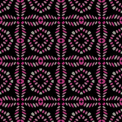 Seamless background pattern with a variety of multicolored lines.