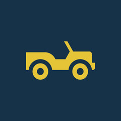 web design icon and symbol. Flat vector sign isolated on blue background. Simple vector illustration for graphic and web design.