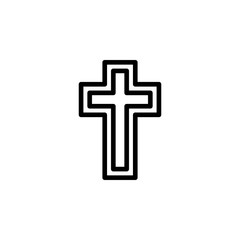Obraz premium religion symbol, Catholicism icon. Element of religion symbol illustration. Signs and symbols icon can be used for web, logo, mobile app, UI, UX
