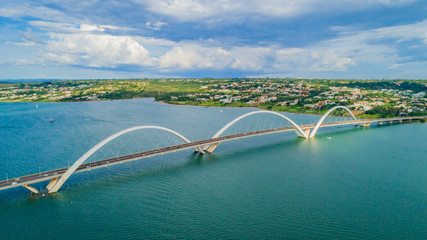 JK Bridge Drone Ponte Juscelino Kubitschek