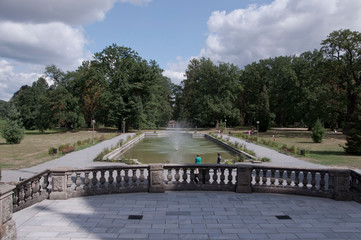 Polskie zamki-Moszna park © amadeusz