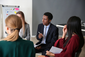People at NLP training in office
