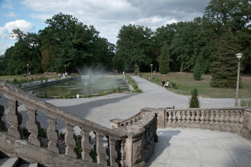 Polskie zamki-Moszna park © amadeusz