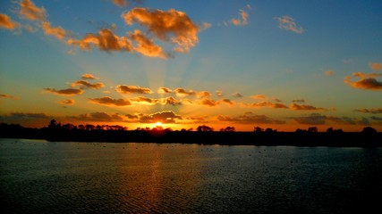Sonnenuntergang in Zingst