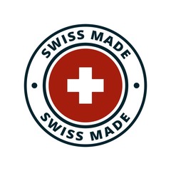 Swiss Made (Made in Switzerland) illustration