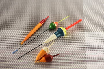 Fishing accessories for summer , rafts, lead, hooks, floats, rolls zegras