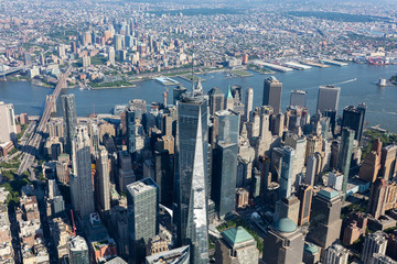 Aerial Photography of New York City The One