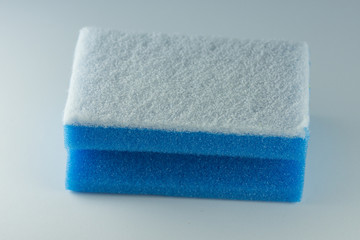 blue Kitchen sponges, House cleaning product